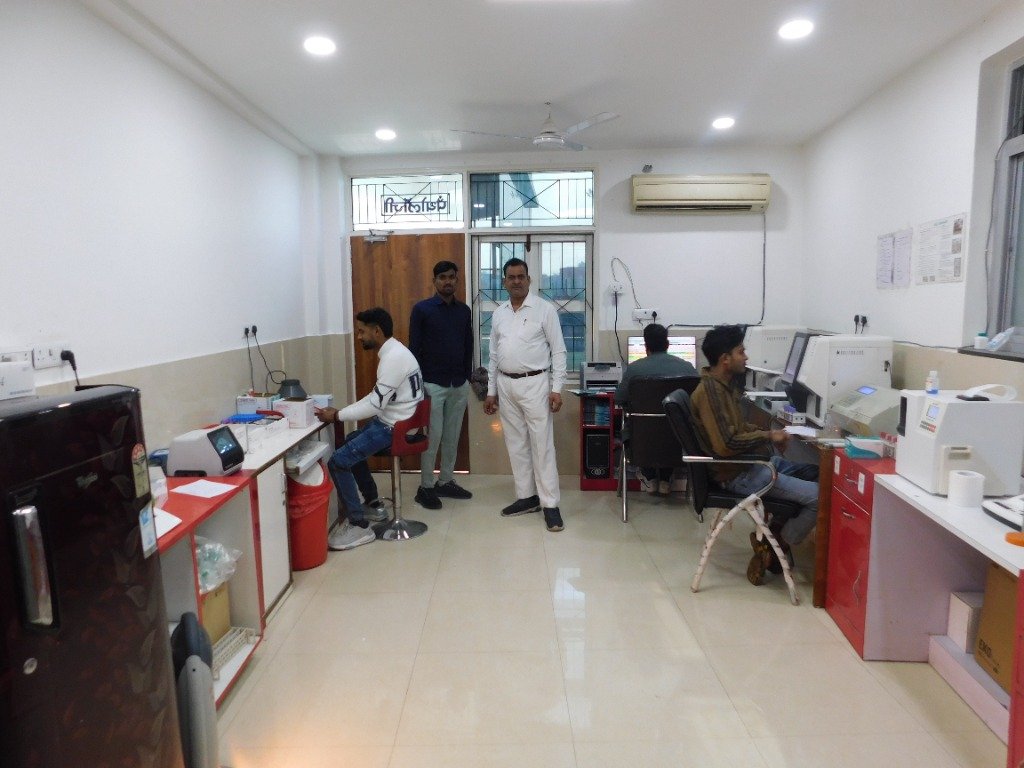 Pathology Laboratory Team and Equipment